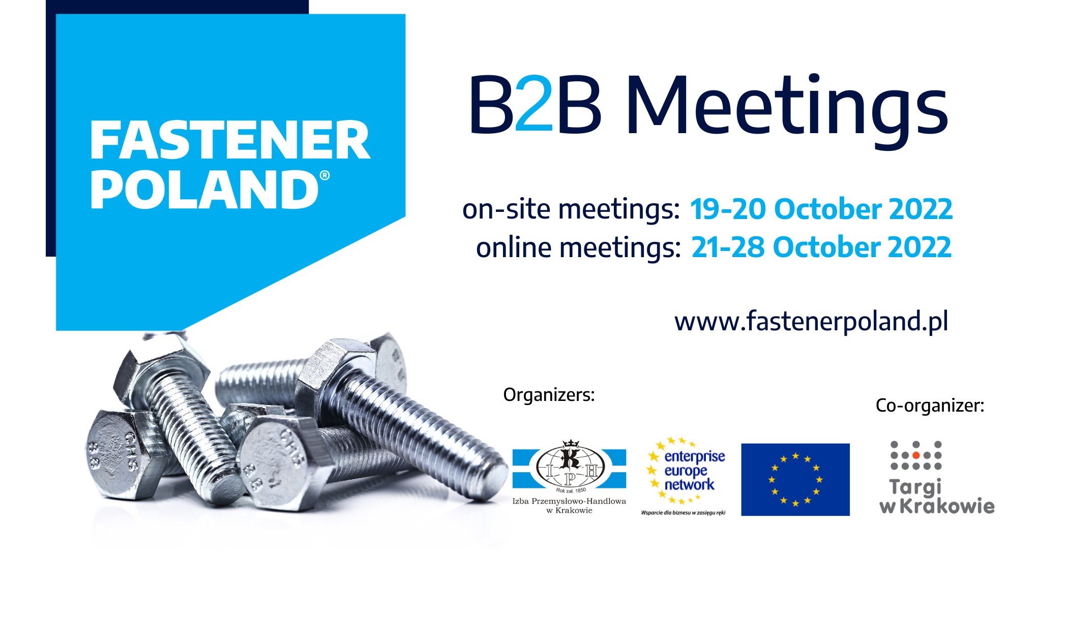 Spotkania biznesowe Fastener Poland 2022 – 19-28 października